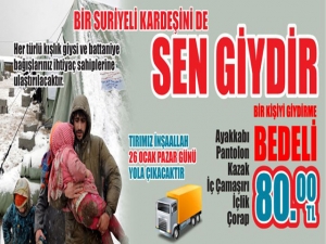 Bir Suriyeli’de Sen Giydir