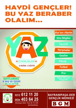 Haydi Gençler Bu Yaz Beraber Olalım